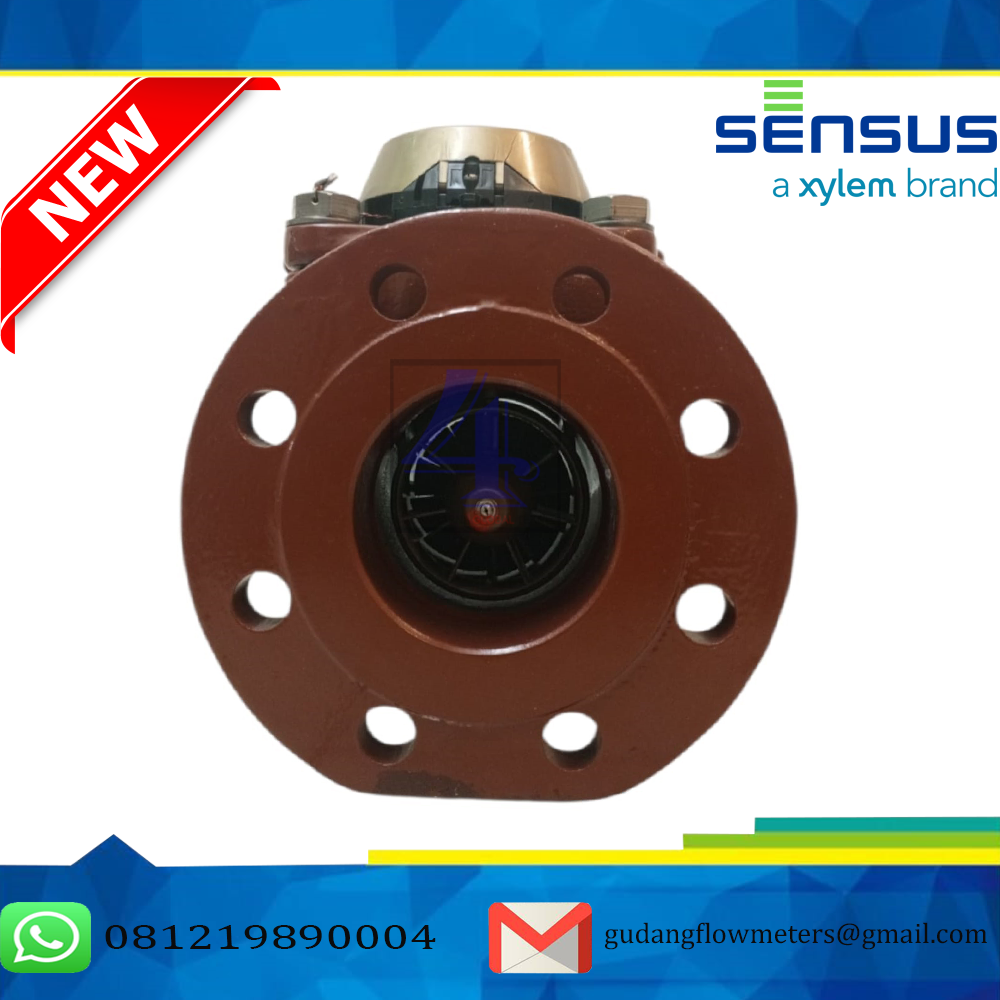 Jual Water Meter Sensus Air Panas Type WPQF Size 4" | Temperature 130 Drajat PN40