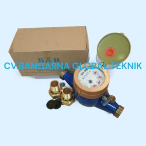 JUAL FLOW METER B&R 3/4 INCH UNTUK AIR BERSIH DN20MM